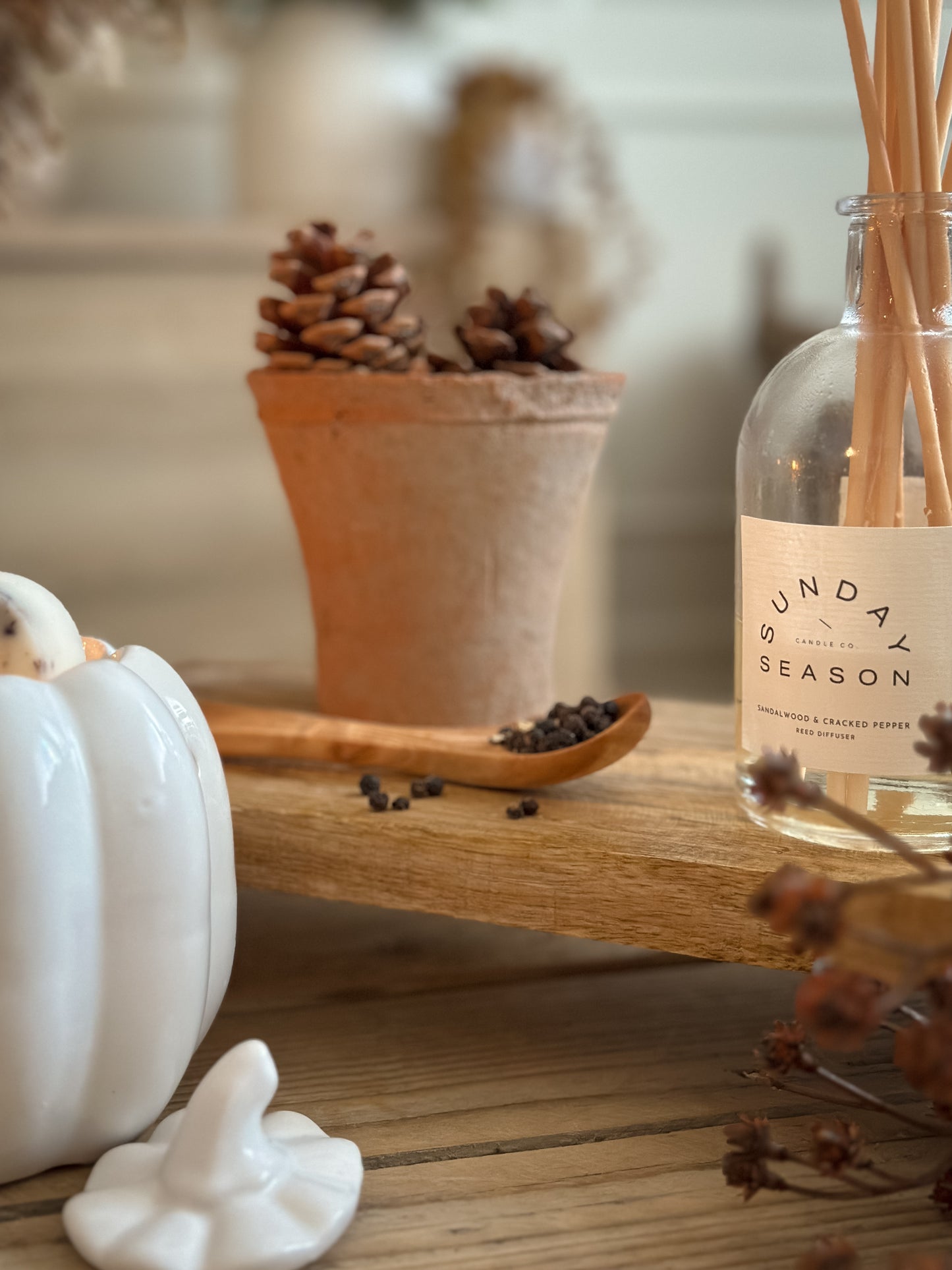 Sandalwood & Cracked Pepper Reed Diffuser