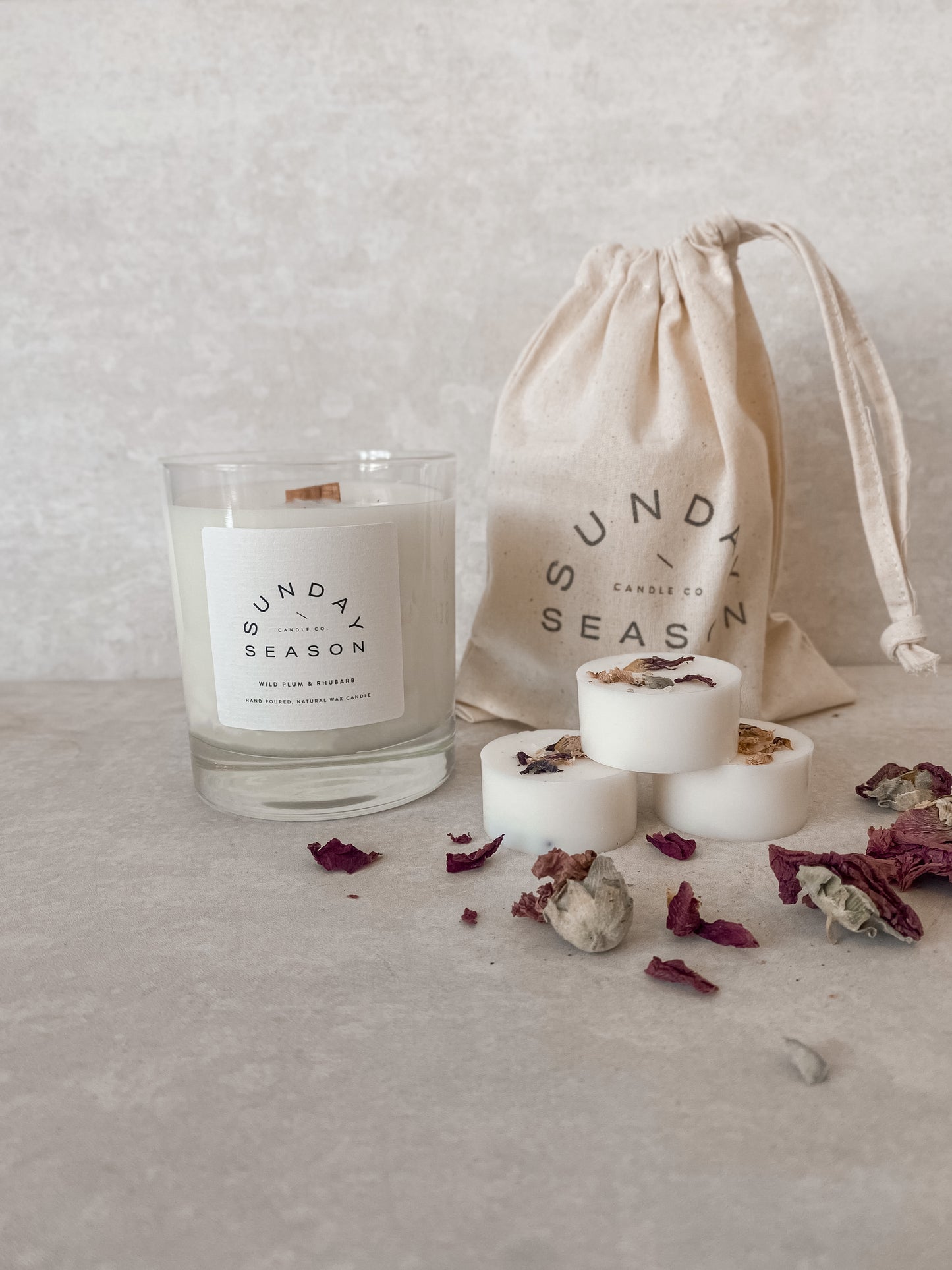 Wild Plum & Rhubarb Candle