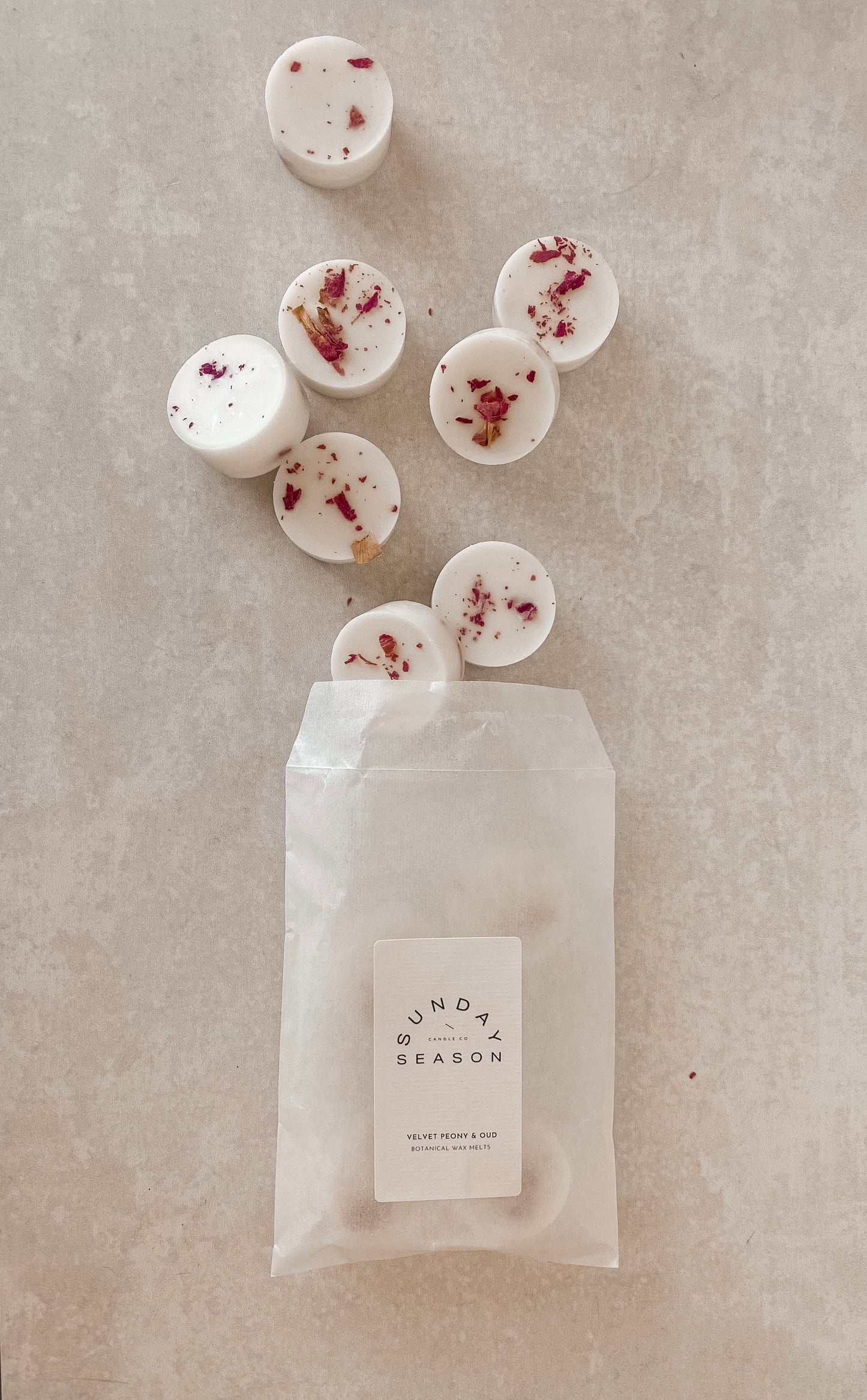 Velvet Peony & Oud Wax Melts