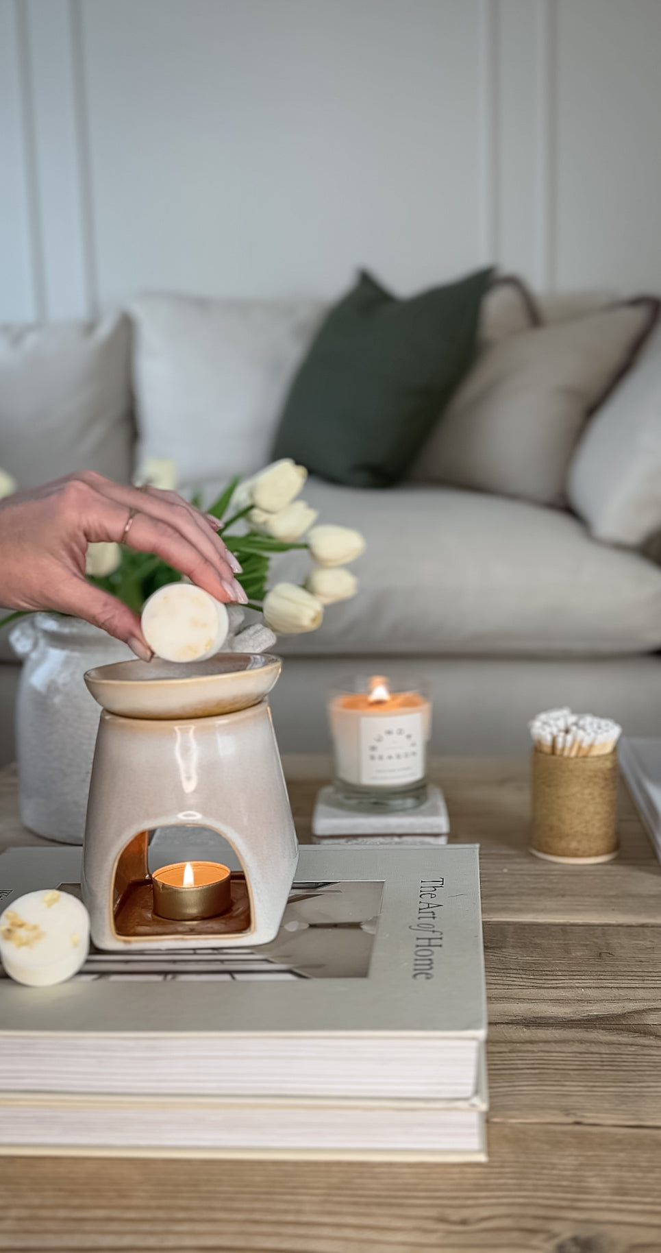 Cashmere & Amber Wax Melts