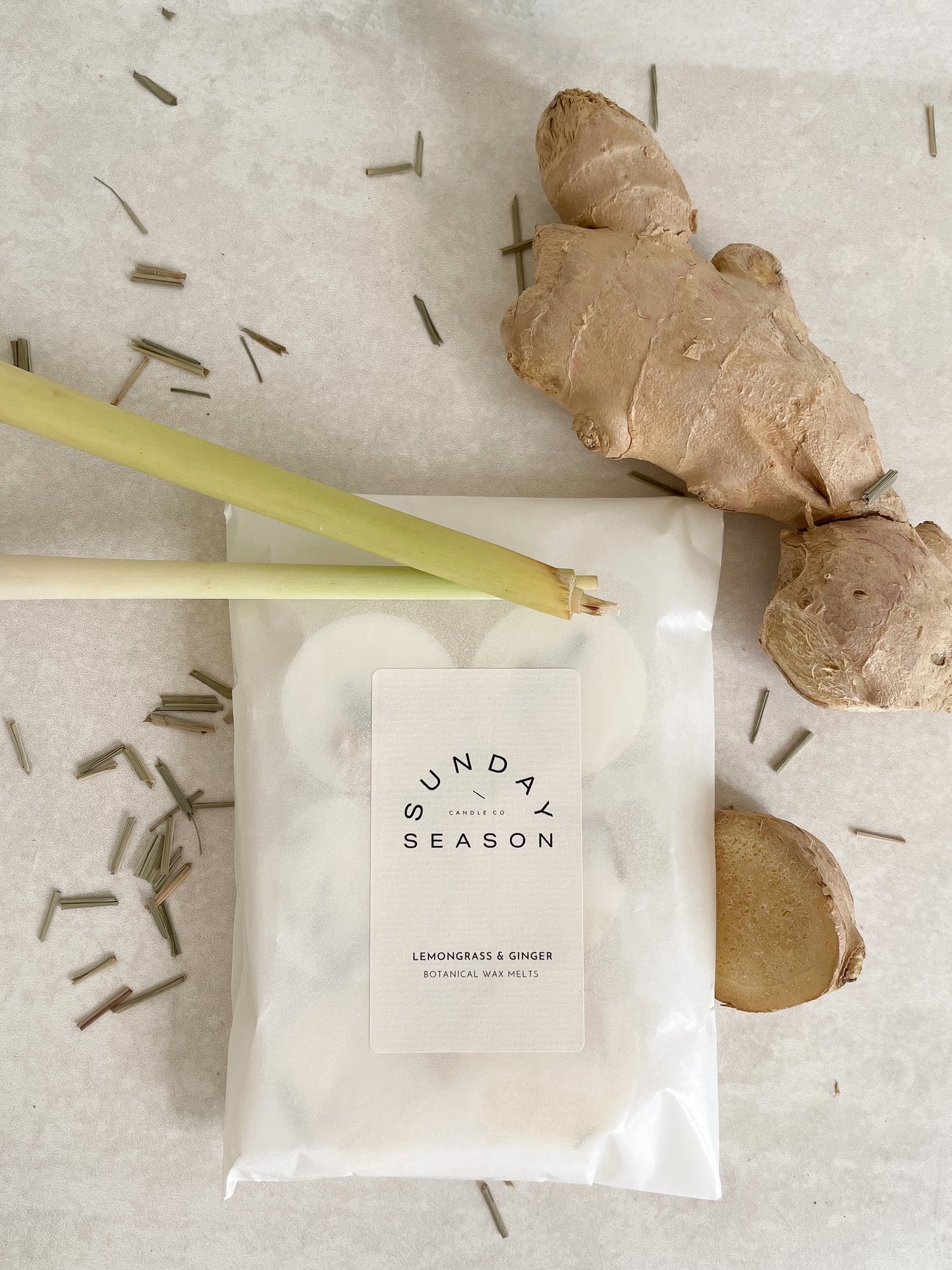 Lemongrass & Ginger Wax Melts