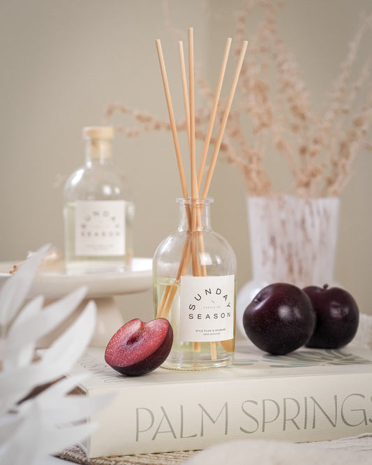 Wild Plum & Rhubarb Reed Diffuser