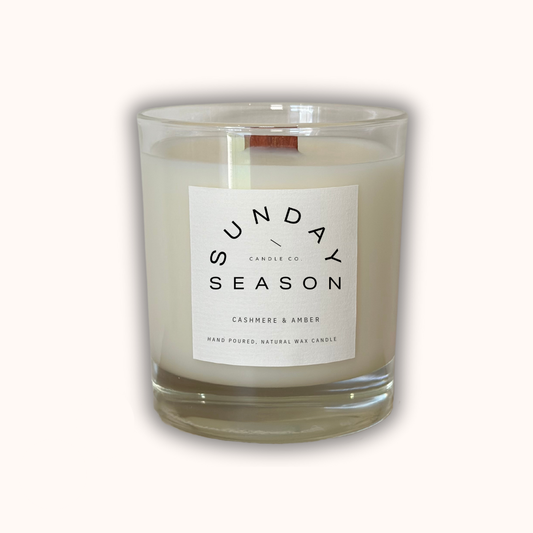 Cashmere & Amber Candle