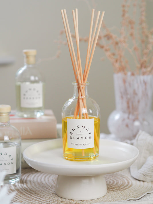 Pink Grapefruit & Vanilla Reed Diffuser