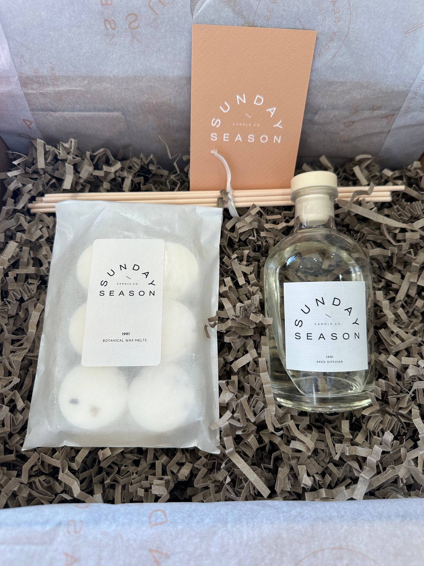 Gift Box: Reed Diffuser & Melts