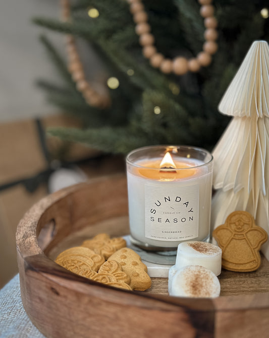 Gingerbread Candle