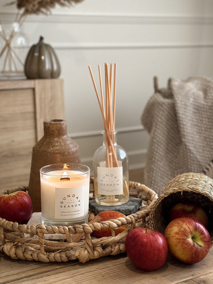 Harvest Apple & Cinnamon Candle