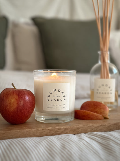 Harvest Apple & Cinnamon Candle